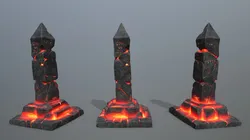 Lava pillar