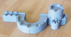 Parametric Bastion for Modular Castle Playset