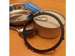 Pet food can portion guide