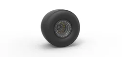 Rear wheel of Top fuel dragster Scale 1 to 25 3D Print Model in Vehicle 596309