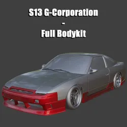 s13 G-Corporation - Flash Type-2 full bodykit