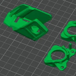 Seat Altea left headlight mounts