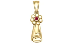 Snowman Shaped Jewelry Pendant