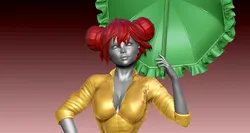 Woman 3D Print Model in Woman 595821