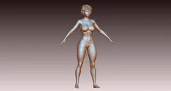 Woman 3D Print Model in Woman 595964