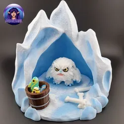 Yeti Puff and Yeti Cave Playset