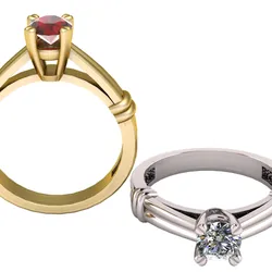 Elegant Ruby Ring