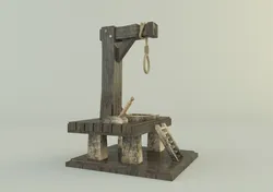 Gallows execution board