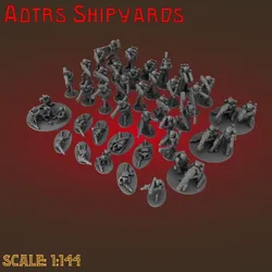 MG144-OF04 Orc Infantry Platoon