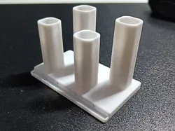 Electric toothbrush head holder