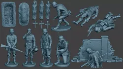 German soldier ww2 G6 Pack1