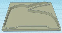 Gridfinity: Gardner-Bender Cable Boss stapler holder - 5x4