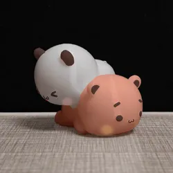 Home Decorations & Ornaments STL indir - 情侣熊系列-一二趴在布布身上（Couple Bear-Yier is lying on Bubu） - JZD