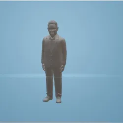 man in coat suit