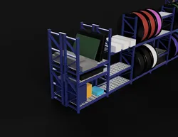Modular racking system (Based on real warehouse racking)