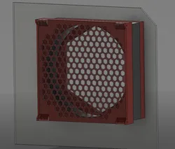 PRUSA Enclosure 120mm fan adapter and filter box