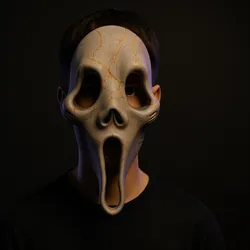 Scream Mask – Horror Skull Inspired Decorative Design