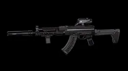 Tactical modular assault rifle  Rifle Dynamics 704  AK system  Low-poly 3D model