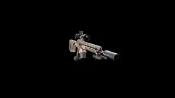 Tactical Modular Sniper Rifle MK 18 Mjolnir Low-poly 3D model