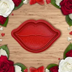 Valentine - Lips cookie cutter / stamp