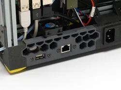 Voron 0.2 Rear Skirt for Screw Mounted USB-A & RJ45 Ports