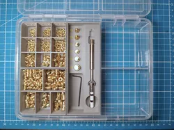 Werckmann inlay for CNCKitchen TS-100 soldering tips for threaded inserts