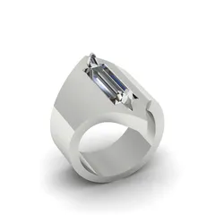 225 Female ring 3D Print Model in Rings 517240