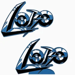 2x LOBO V2 Logo Display by MANIACMANCAVE3D