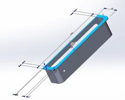 38mm table cable hole