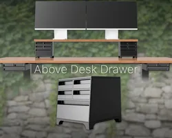 Above Desk Drawer