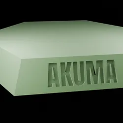 Akuma Battletech Hex Base