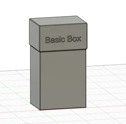 Basic Box Deckbox