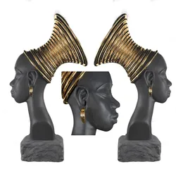 Bust of an African girl