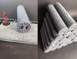 DnD terrain rollers - Ground and Roads