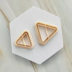 Doughnut Triangle Polymer Clay Cutter