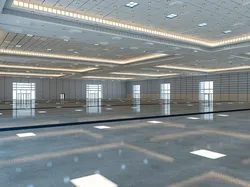 Exhibition Hall 13 interior and exterior