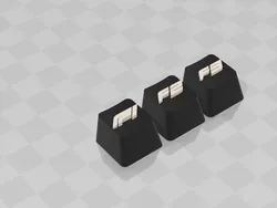 F1 , F2, F3 LOGO KEYCAPS