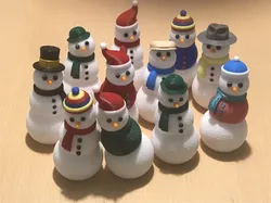 Fedora Hat for Articulated Snowman Fidget