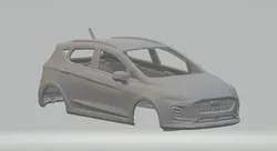 Fiesta active 3D Print Model in Vehicle 516708