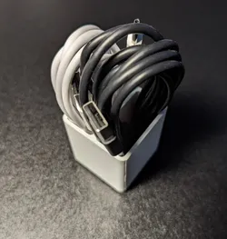Gridfinity Dual Space Cable Holder