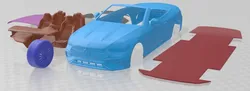 Mercedes Benz CLE Cabriolet 2024 Printable Car 3D Print Model in Automotive 517707
