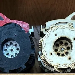 Monster Truck Laser Cut 1/4"