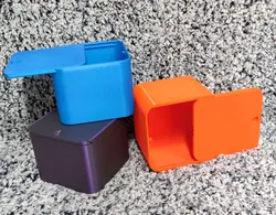 Rounded Bottom Box with Lid Large