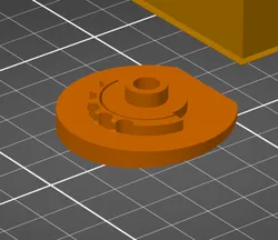 Ruroc Atlas Visor Holder Replacement Part