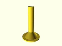 Sausage stuffer for grinder (Wurstfüllaufsatz für Fleischwolf)