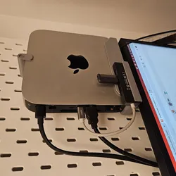 Skadis Mac Mini Holder
