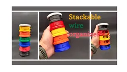 Stackable wire dispenser