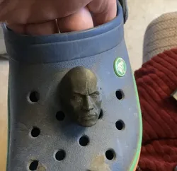 The Rock Croc Jibbitz