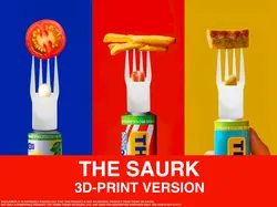 THE SAURK - THOMY TUBE FORK - easy & working print