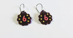 6th Birthday Earrings